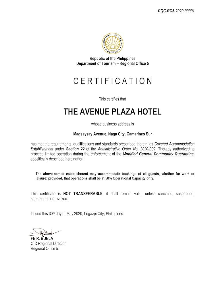 The Avenue Plaza Hotel Нага Екстериор снимка